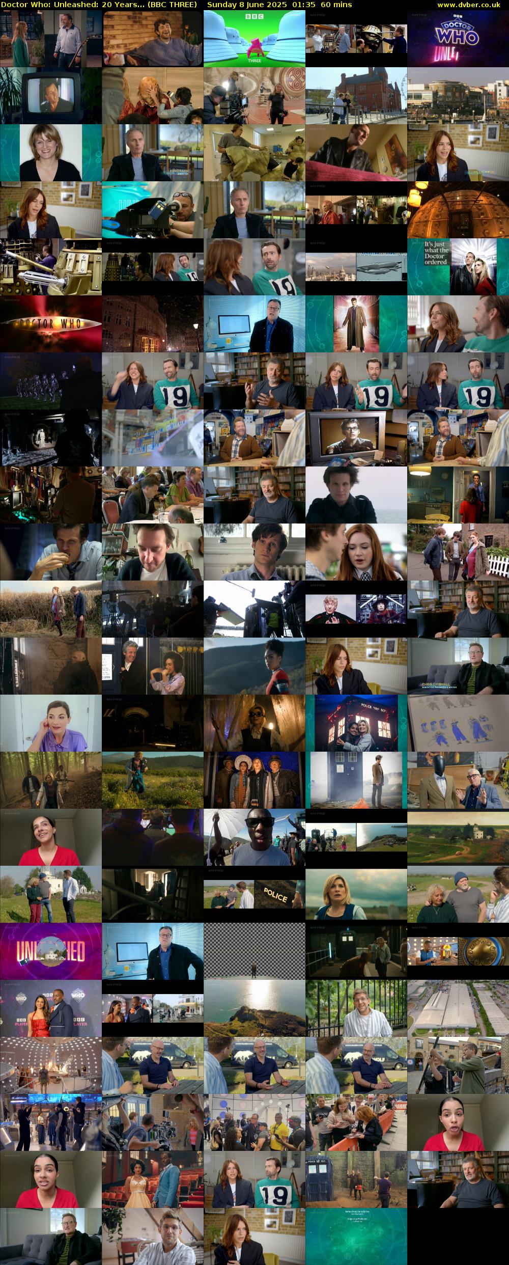 Doctor Who: Unleashed: 20 Years... (BBC THREE) Sunday 8 June 2025 01:35 - 02:35