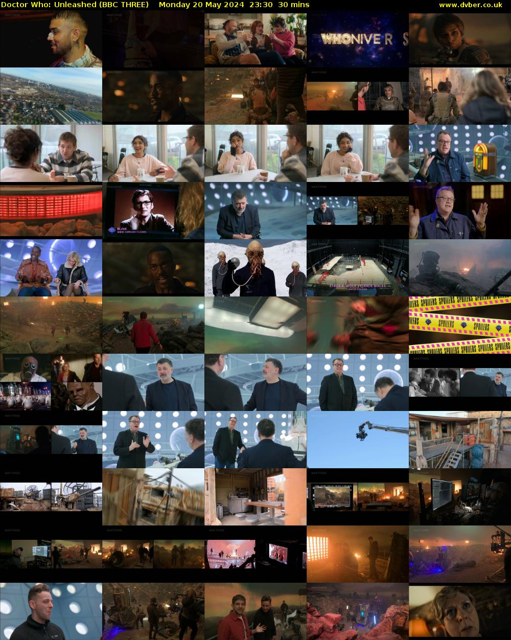 Doctor Who: Unleashed (BBC THREE) Monday 20 May 2024 23:30 - 00:00