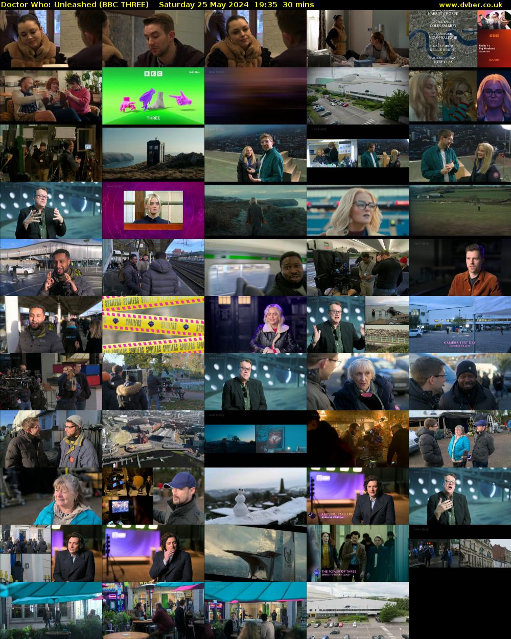 Doctor Who: Unleashed (BBC THREE) Saturday 25 May 2024 19:35 - 20:05