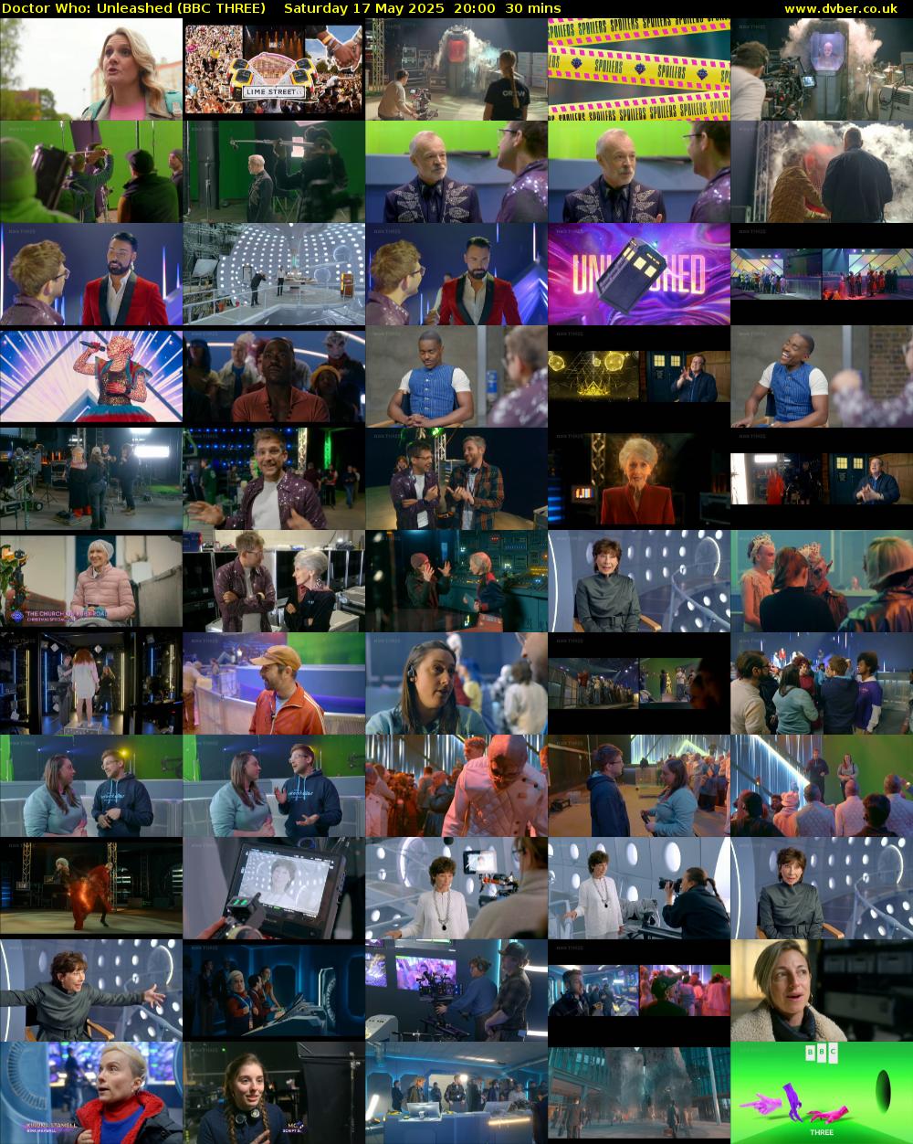 Doctor Who: Unleashed (BBC THREE) Saturday 17 May 2025 20:00 - 20:30