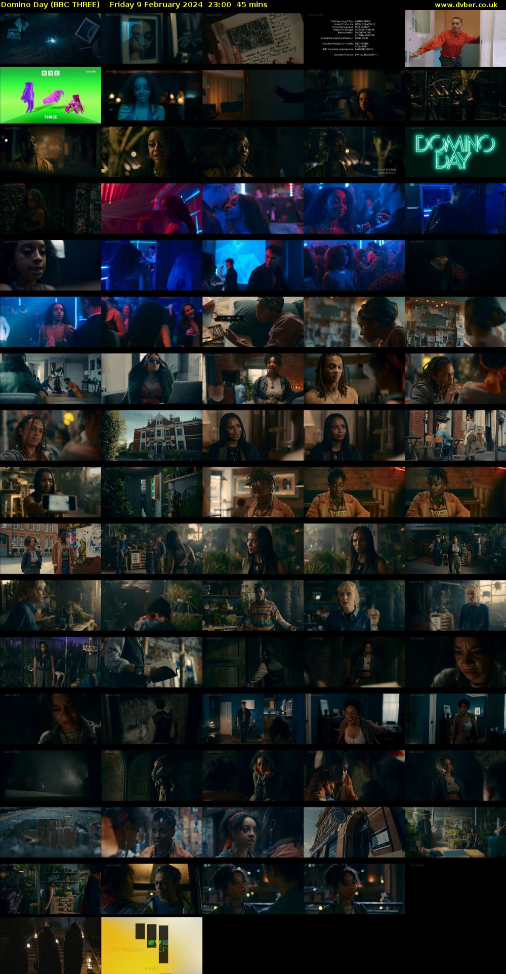 Domino Day (BBC THREE) Friday 9 February 2024 23:00 - 23:45