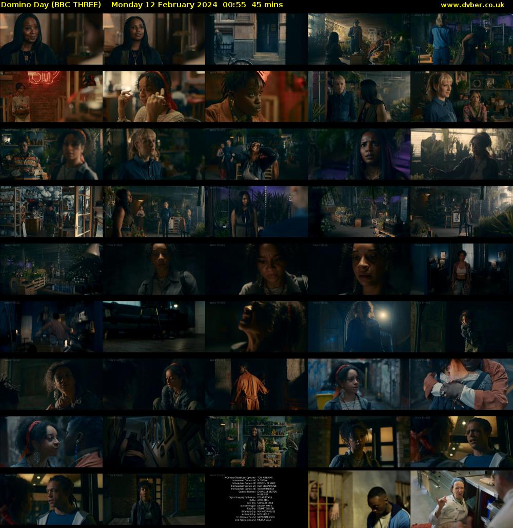 Domino Day (BBC THREE) Monday 12 February 2024 00:55 - 01:40