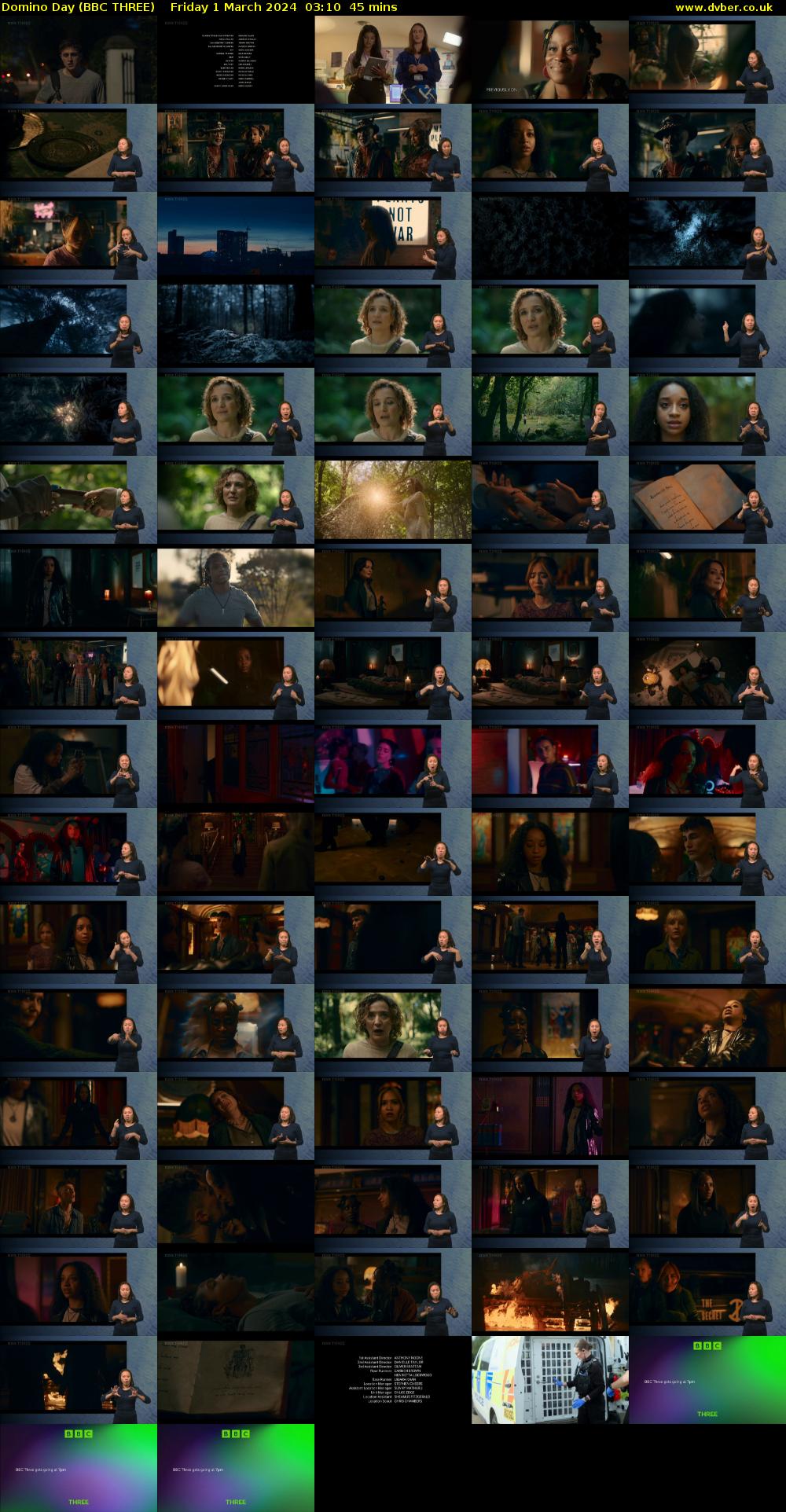 Domino Day (BBC THREE) Friday 1 March 2024 03:10 - 03:55