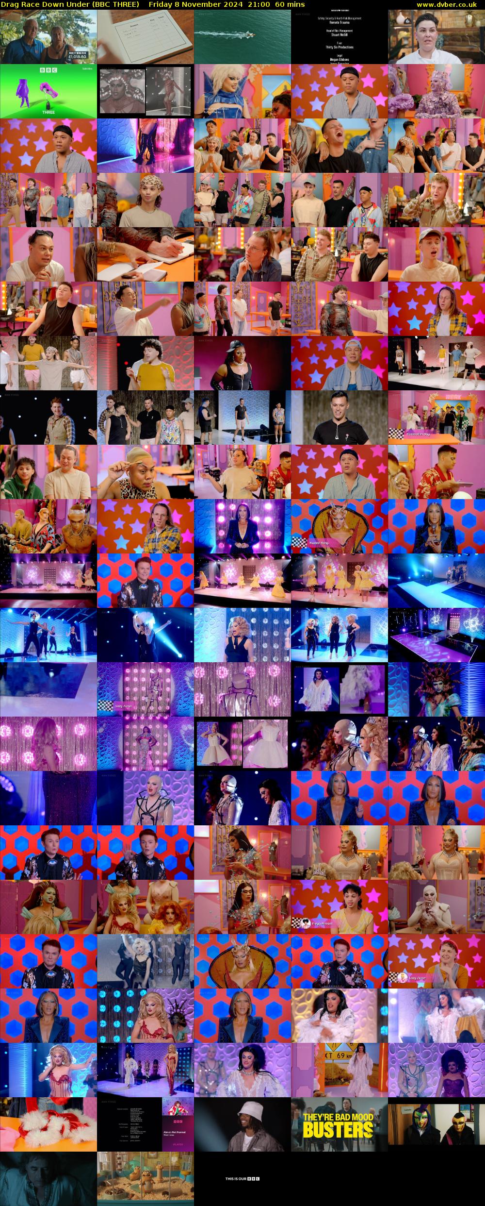 Drag Race Down Under (BBC THREE) Friday 8 November 2024 21:00 - 22:00