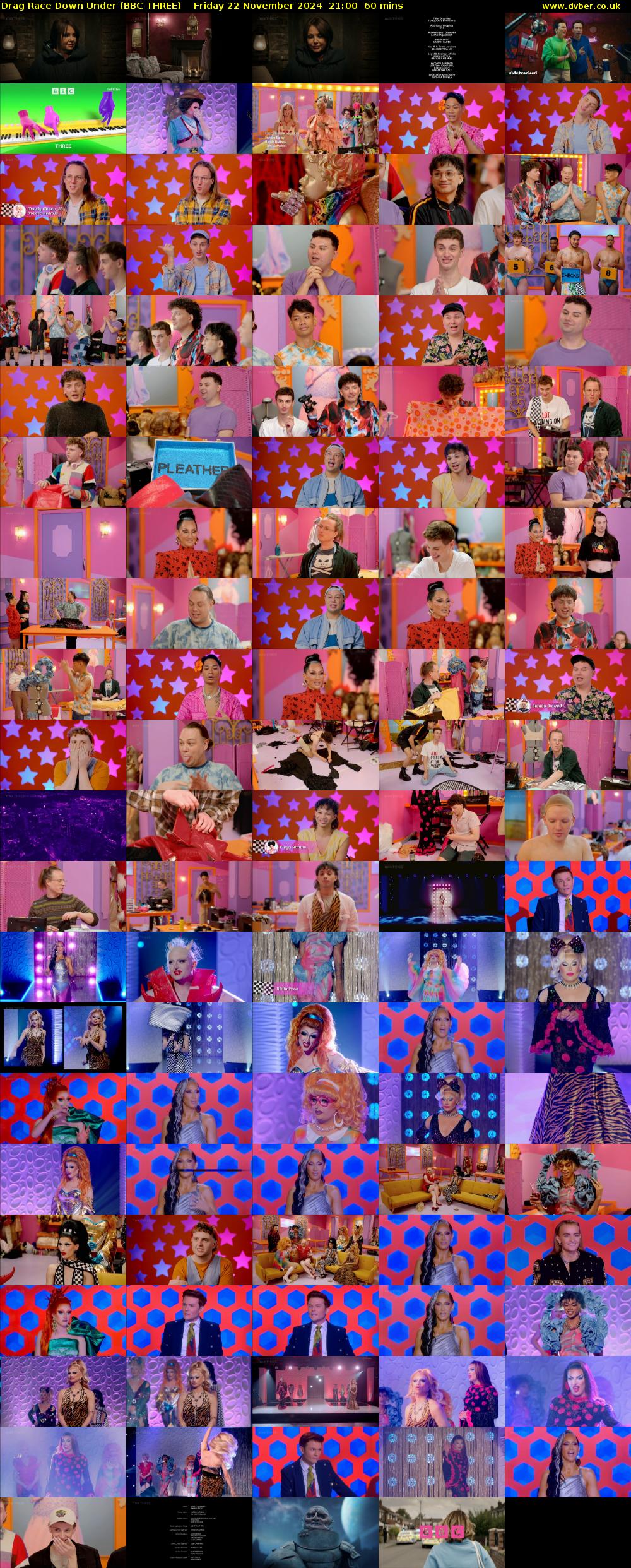 Drag Race Down Under (BBC THREE) Friday 22 November 2024 21:00 - 22:00