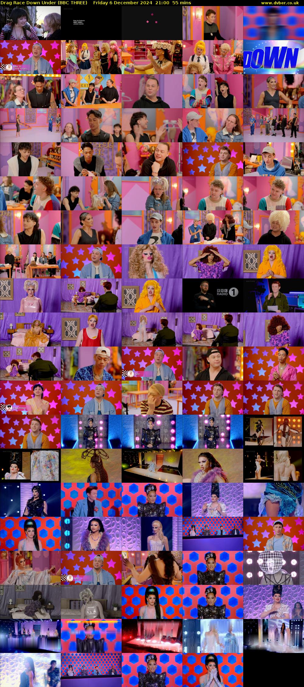 Drag Race Down Under (BBC THREE) Friday 6 December 2024 21:00 - 21:55