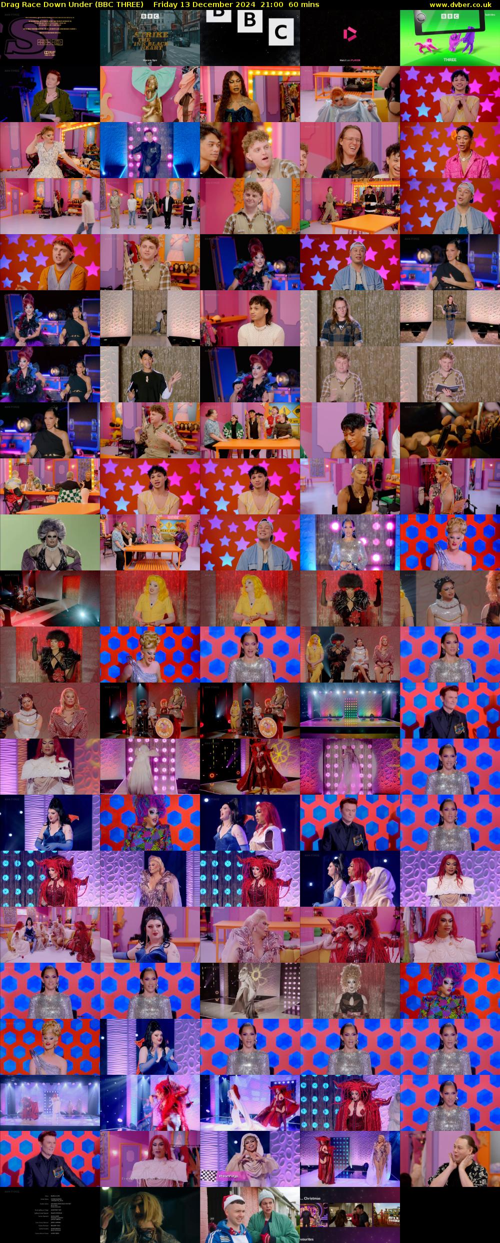 Drag Race Down Under (BBC THREE) Friday 13 December 2024 21:00 - 22:00