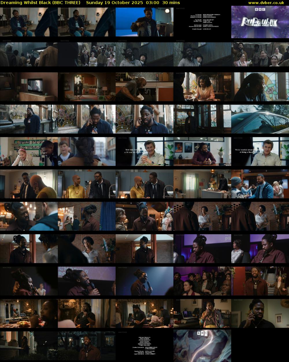 Dreaming Whilst Black (BBC THREE) Sunday 19 October 2025 03:00 - 03:30