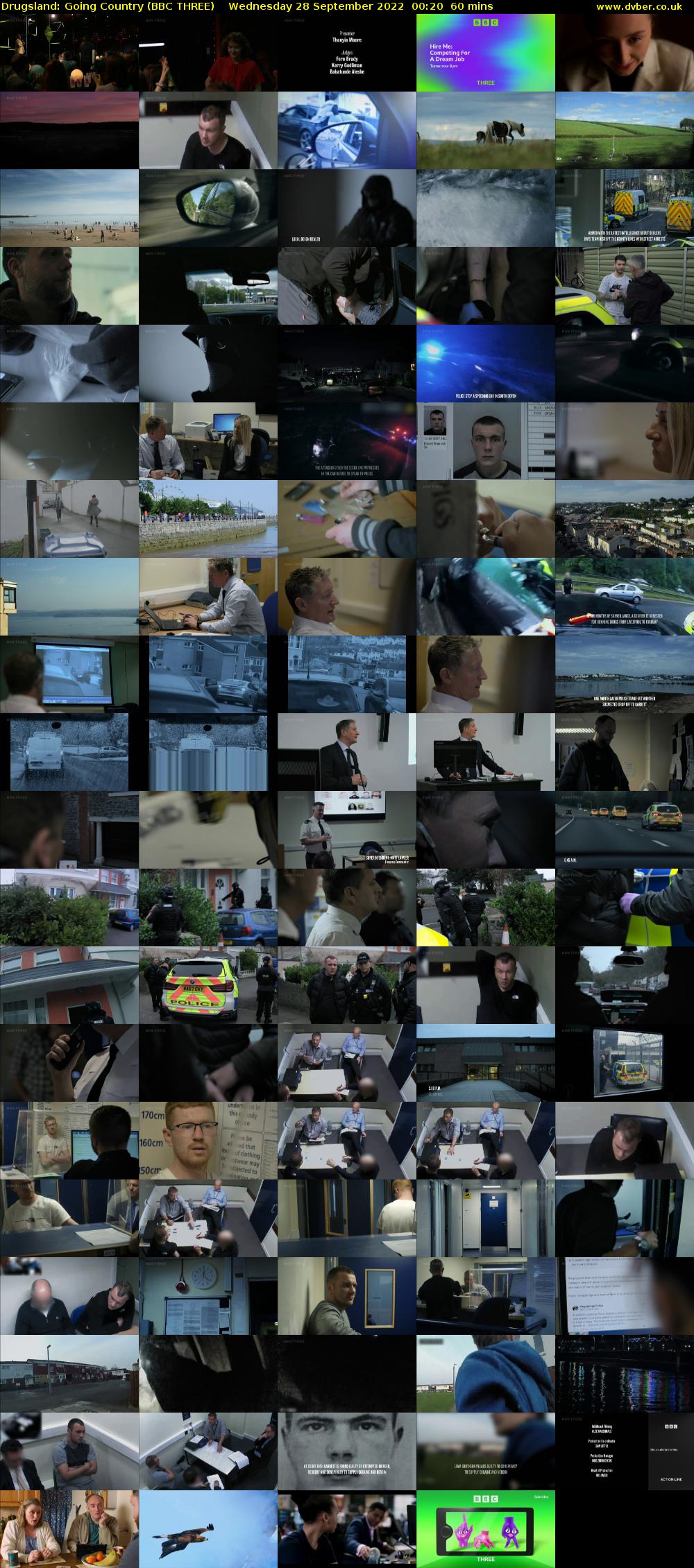 Drugsland: Going Country (BBC THREE) Wednesday 28 September 2022 00:20 - 01:20