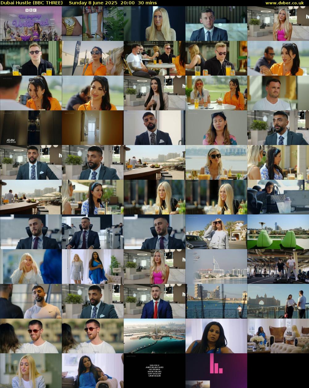 Dubai Hustle (BBC THREE) Sunday 8 June 2025 20:00 - 20:30