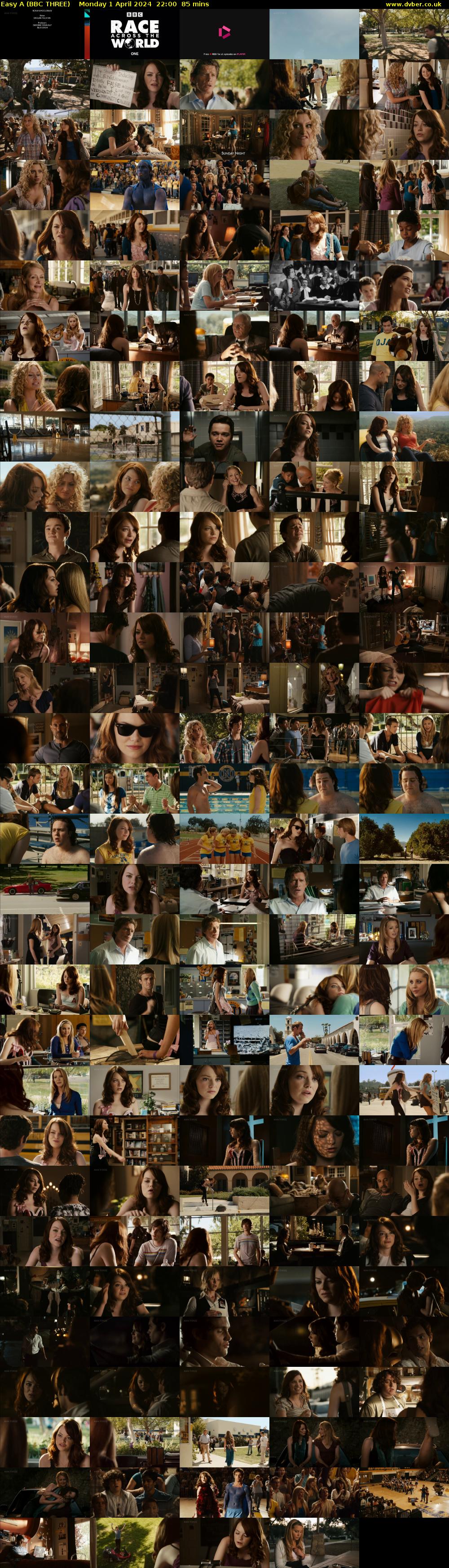 Easy A (BBC THREE) Monday 1 April 2024 22:00 - 23:25