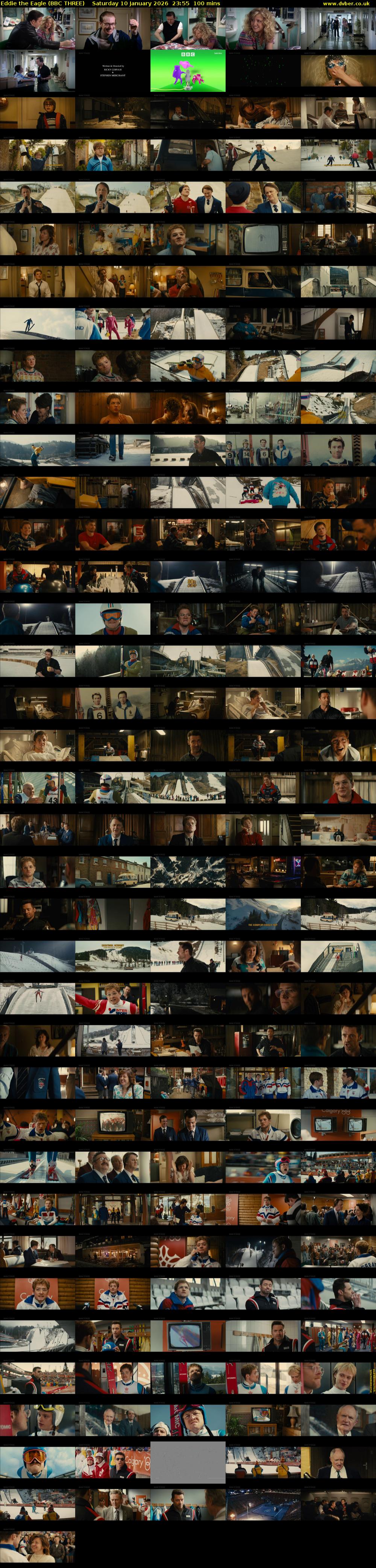 Eddie the Eagle (BBC THREE) Saturday 10 January 2026 23:55 - 01:35