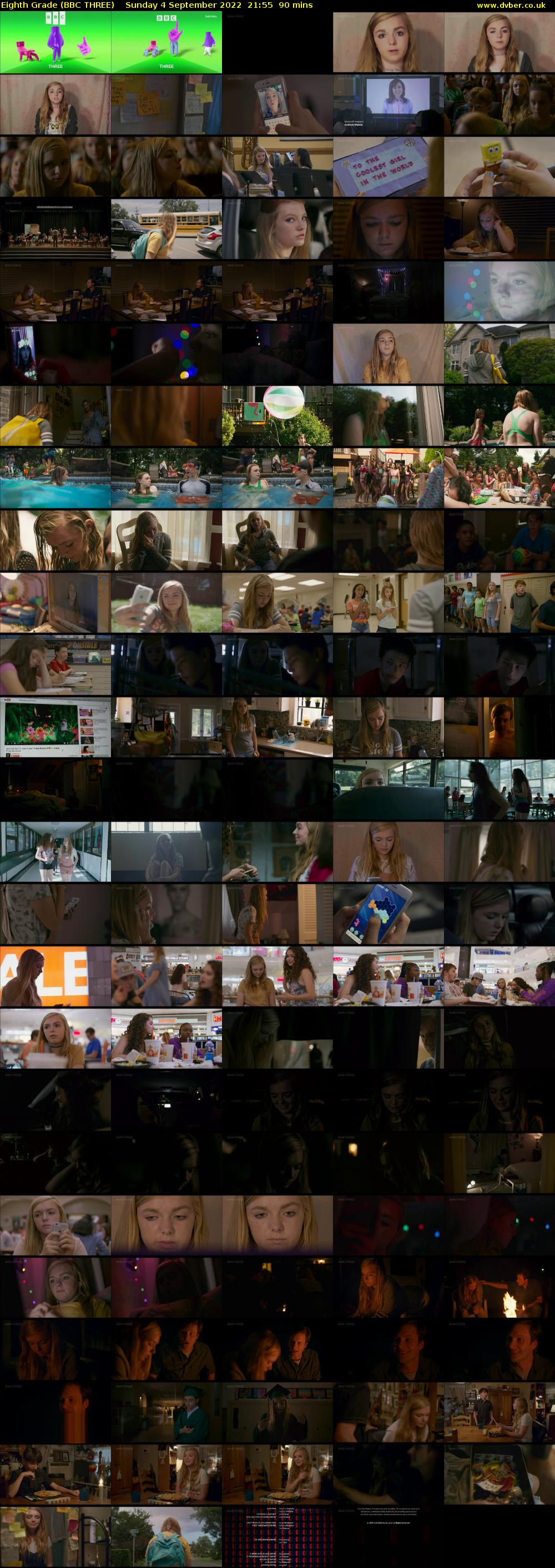 Eighth Grade (BBC THREE) Sunday 4 September 2022 21:55 - 23:25