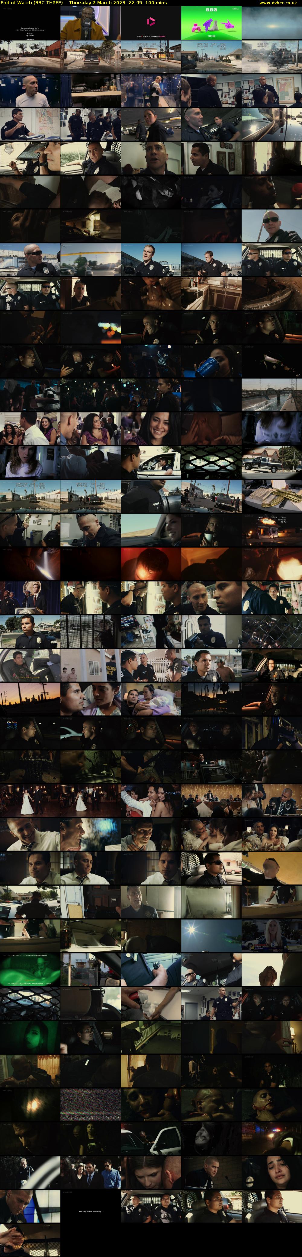 End of Watch (BBC THREE) Thursday 2 March 2023 22:45 - 00:25