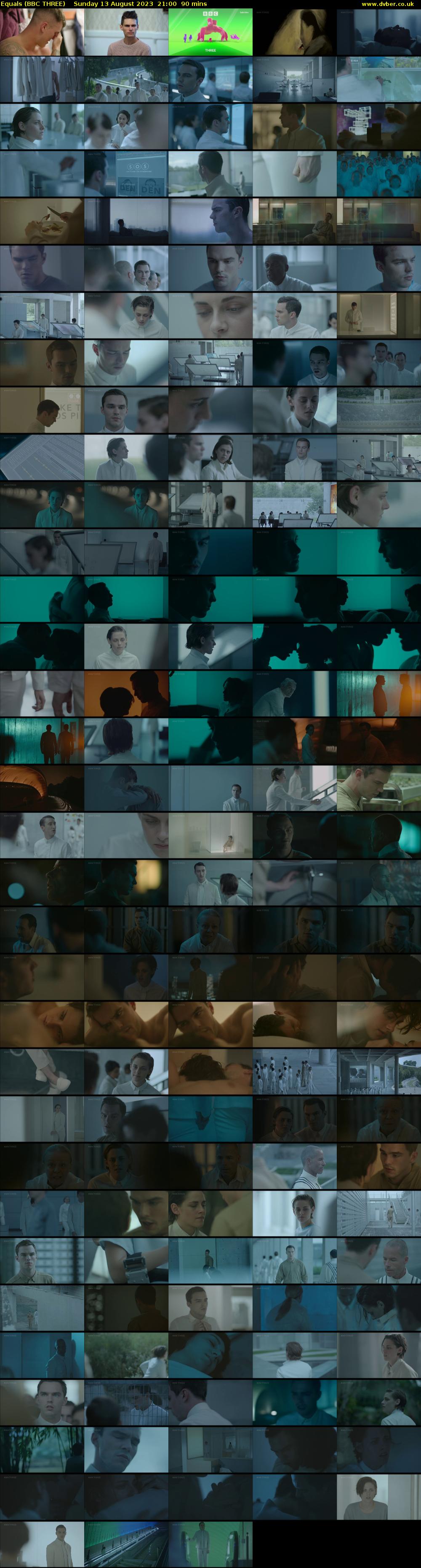 Equals (BBC THREE) Sunday 13 August 2023 21:00 - 22:30