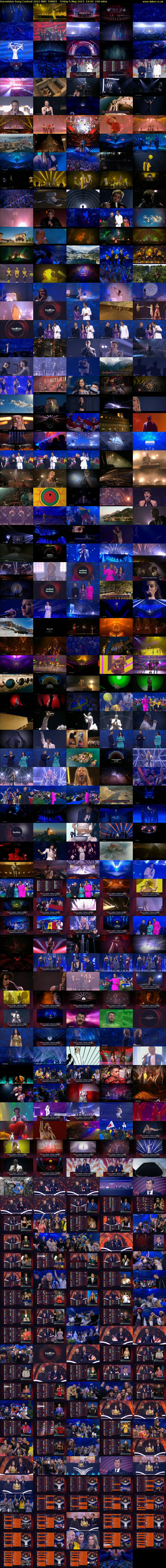 Eurovision Song Contest 2022 (BBC THREE) Friday 5 May 2023 19:00 - 23:00