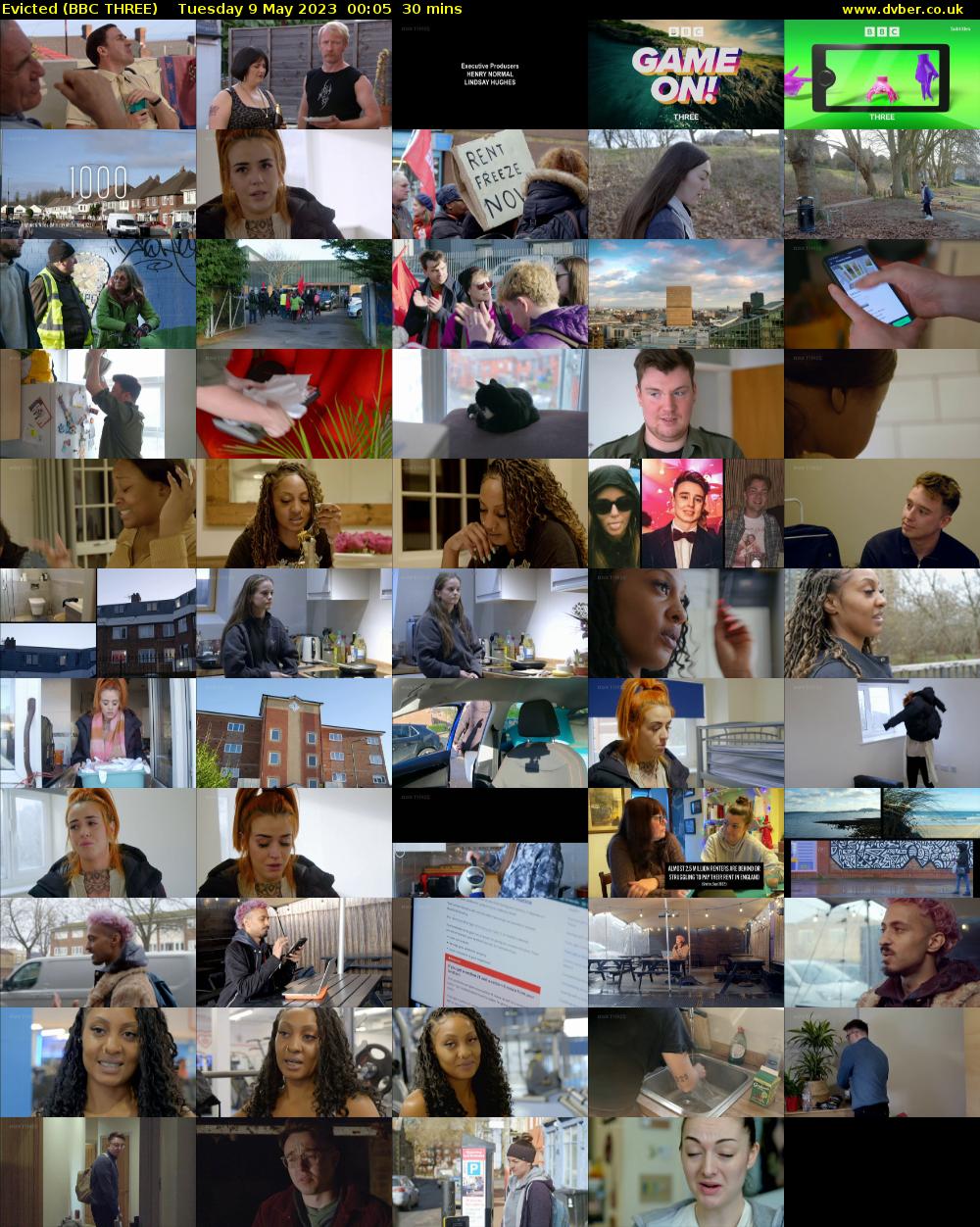 Evicted (BBC THREE) Tuesday 9 May 2023 00:05 - 00:35