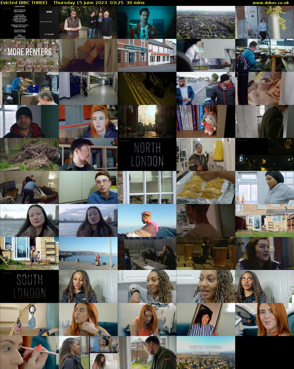 Evicted (BBC THREE) Thursday 15 June 2023 03:25 - 03:55