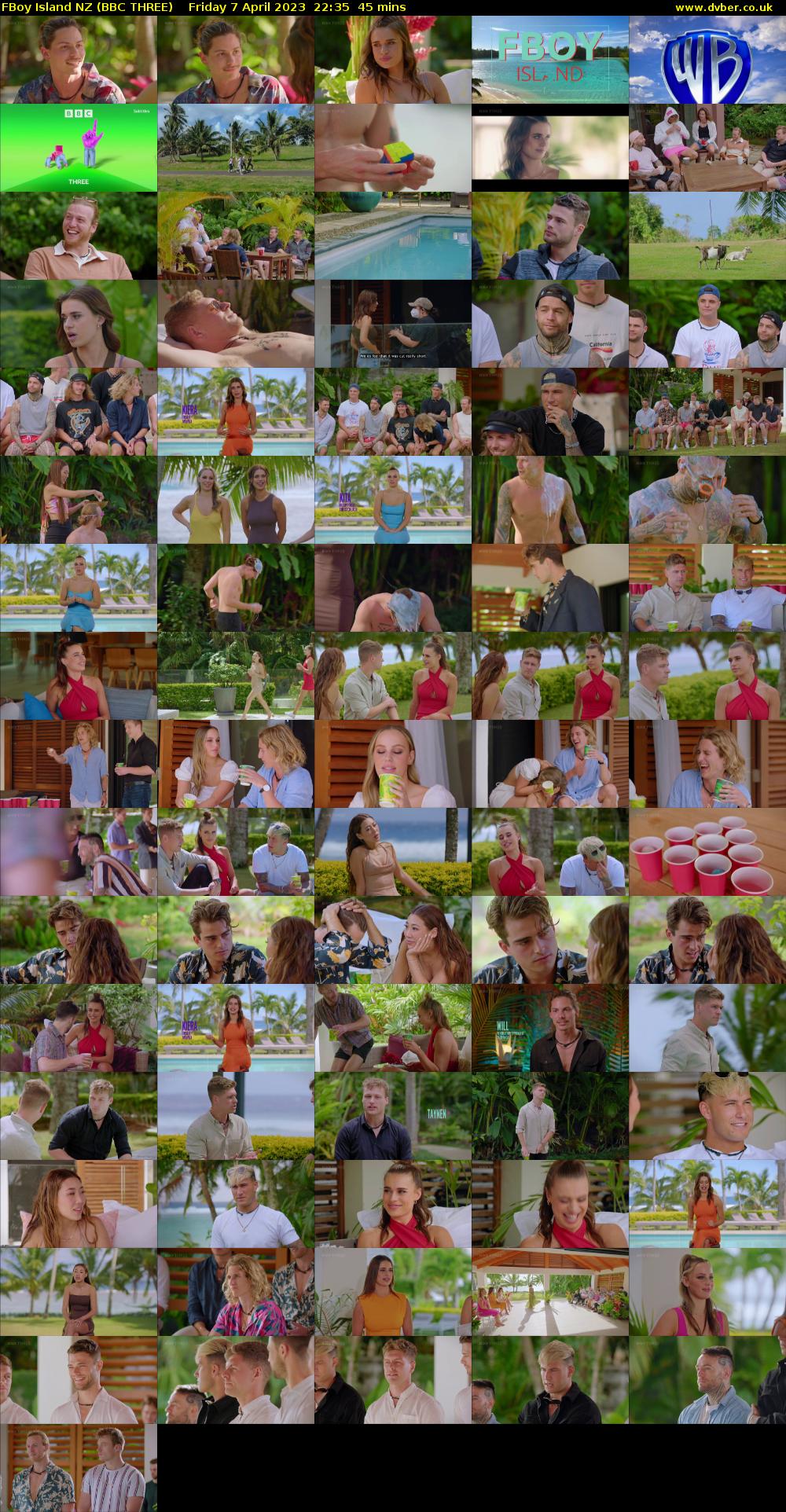 FBoy Island NZ (BBC THREE) Friday 7 April 2023 22:35 - 23:20