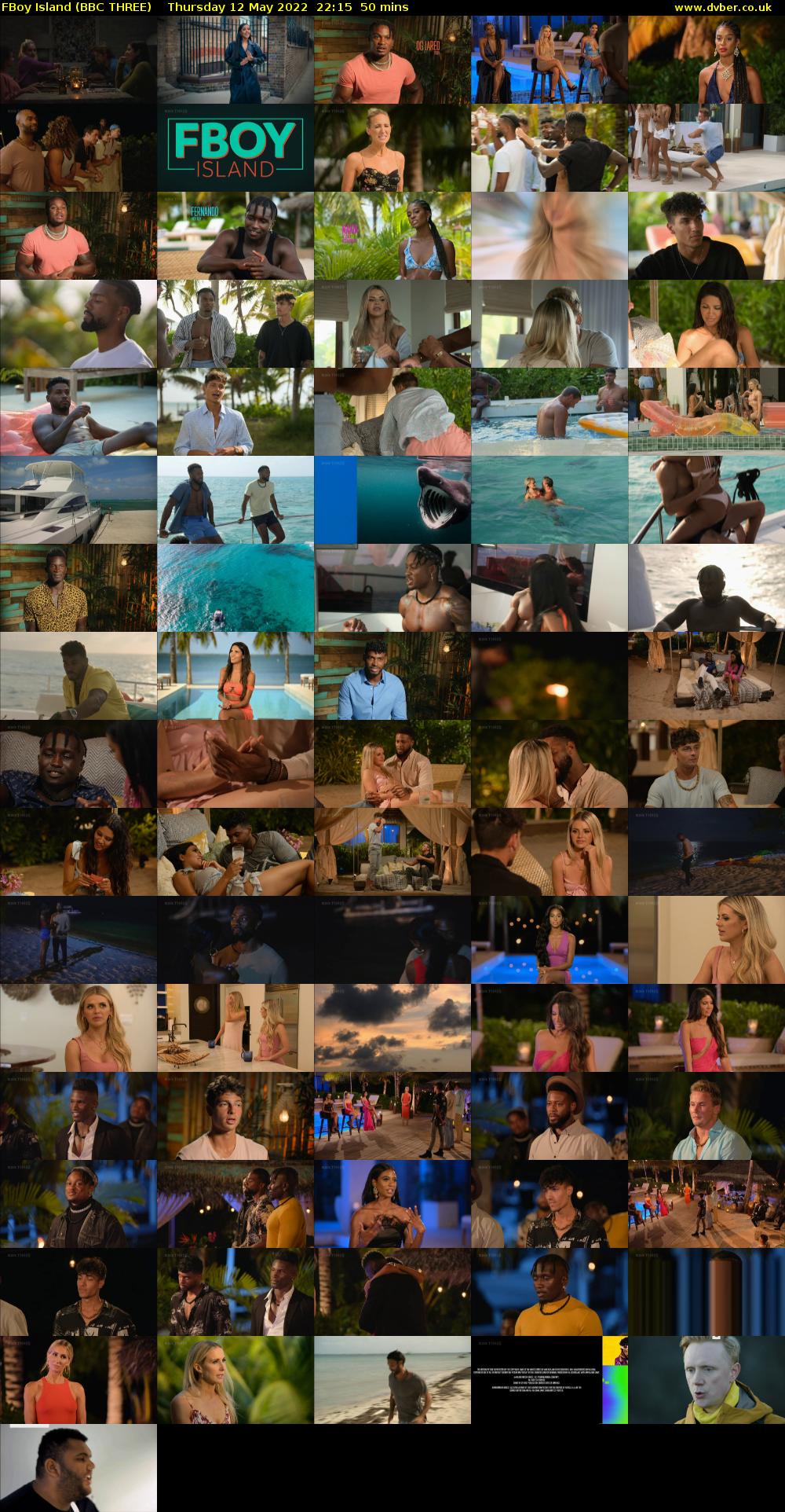 FBoy Island (BBC THREE) Thursday 12 May 2022 22:15 - 23:05