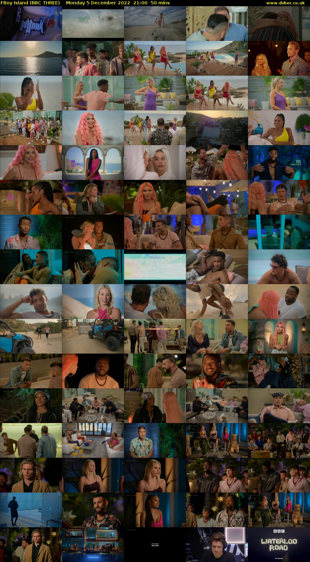 FBoy Island (BBC THREE) Monday 5 December 2022 21:00 - 21:50