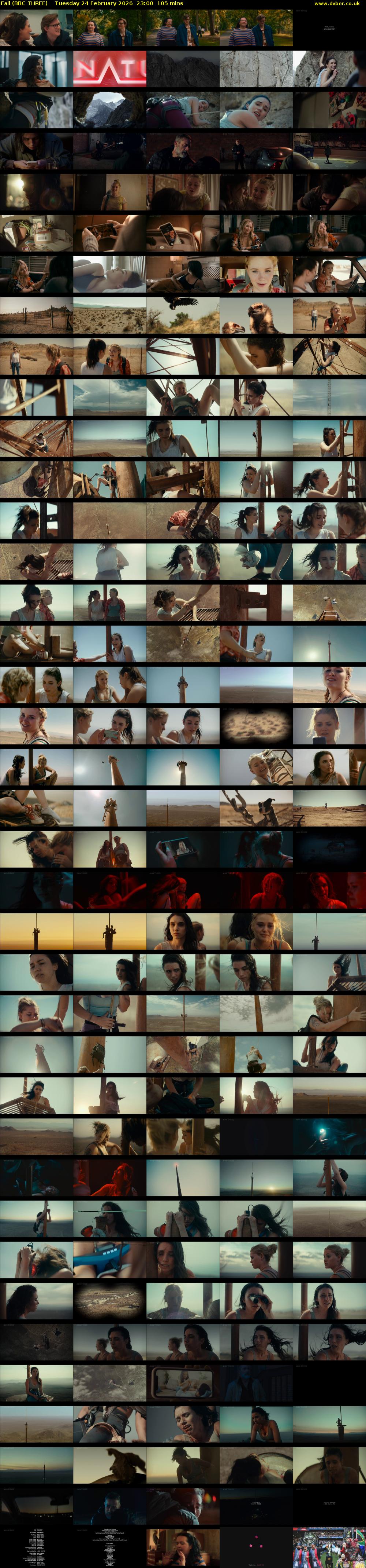 Fall (BBC THREE) Tuesday 24 February 2026 23:00 - 00:45