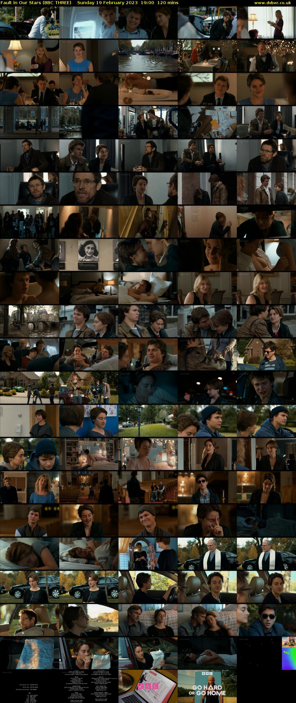 Fault in Our Stars (BBC THREE) Sunday 19 February 2023 19:00 - 21:00