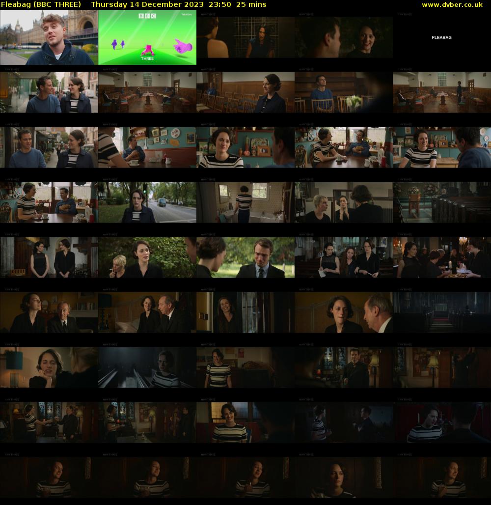 Fleabag (BBC THREE) Thursday 14 December 2023 23:50 - 00:15