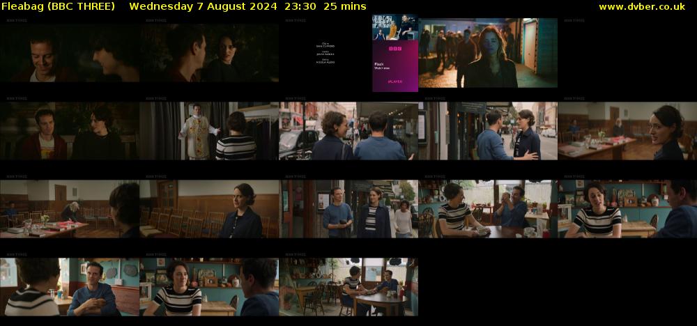 Fleabag (BBC THREE) Wednesday 7 August 2024 23:30 - 23:55