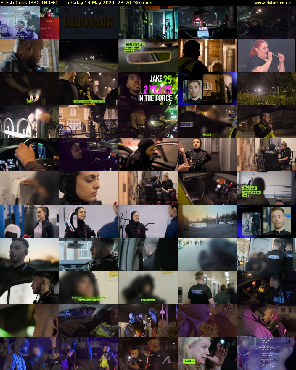 Fresh Cops (BBC THREE) Tuesday 14 May 2024 23:20 - 23:50
