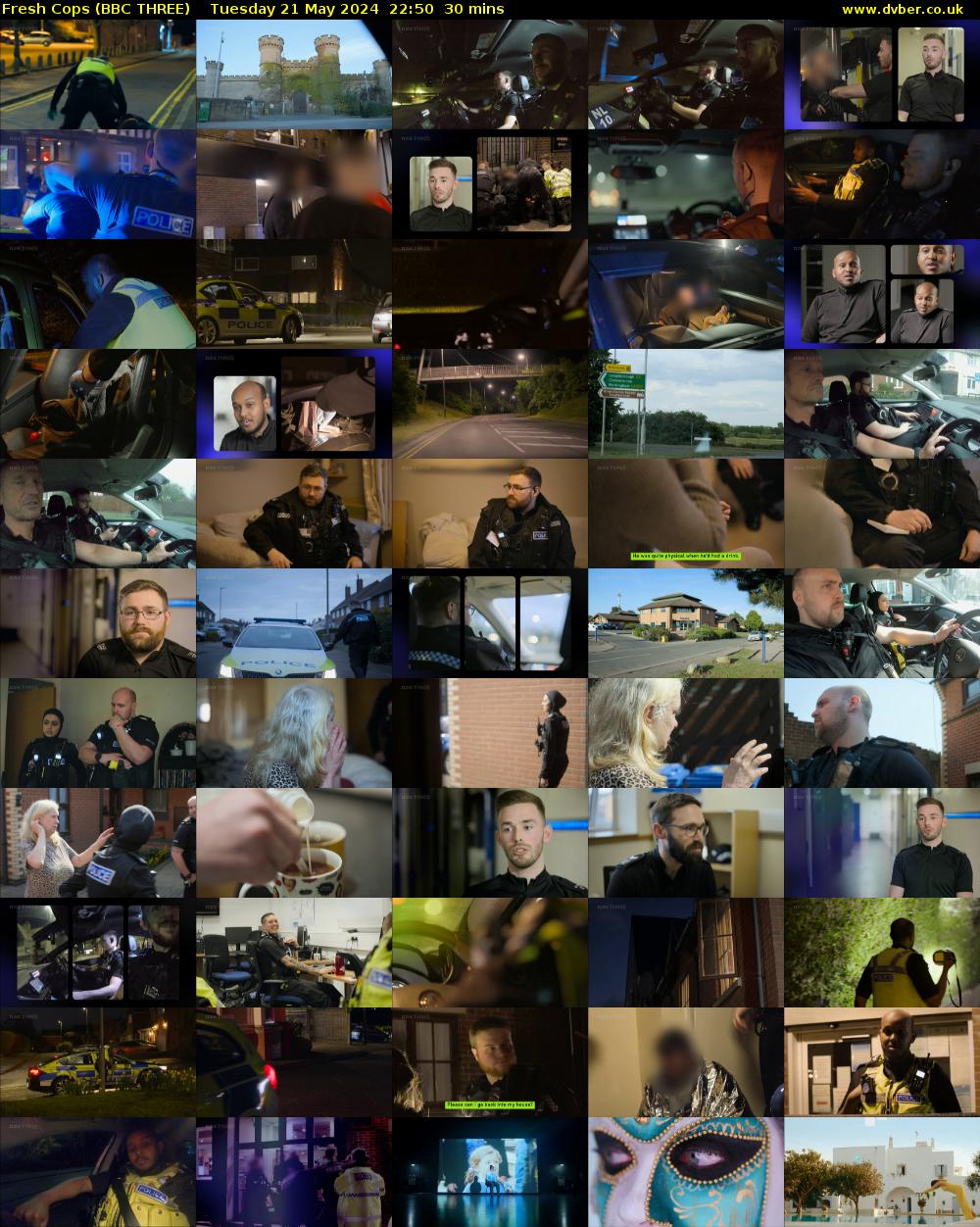 Fresh Cops (BBC THREE) Tuesday 21 May 2024 22:50 - 23:20