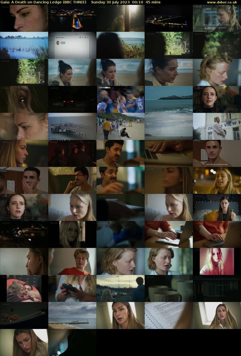 Gaia: A Death on Dancing Ledge (BBC THREE) Sunday 30 July 2023 00:10 - 00:55