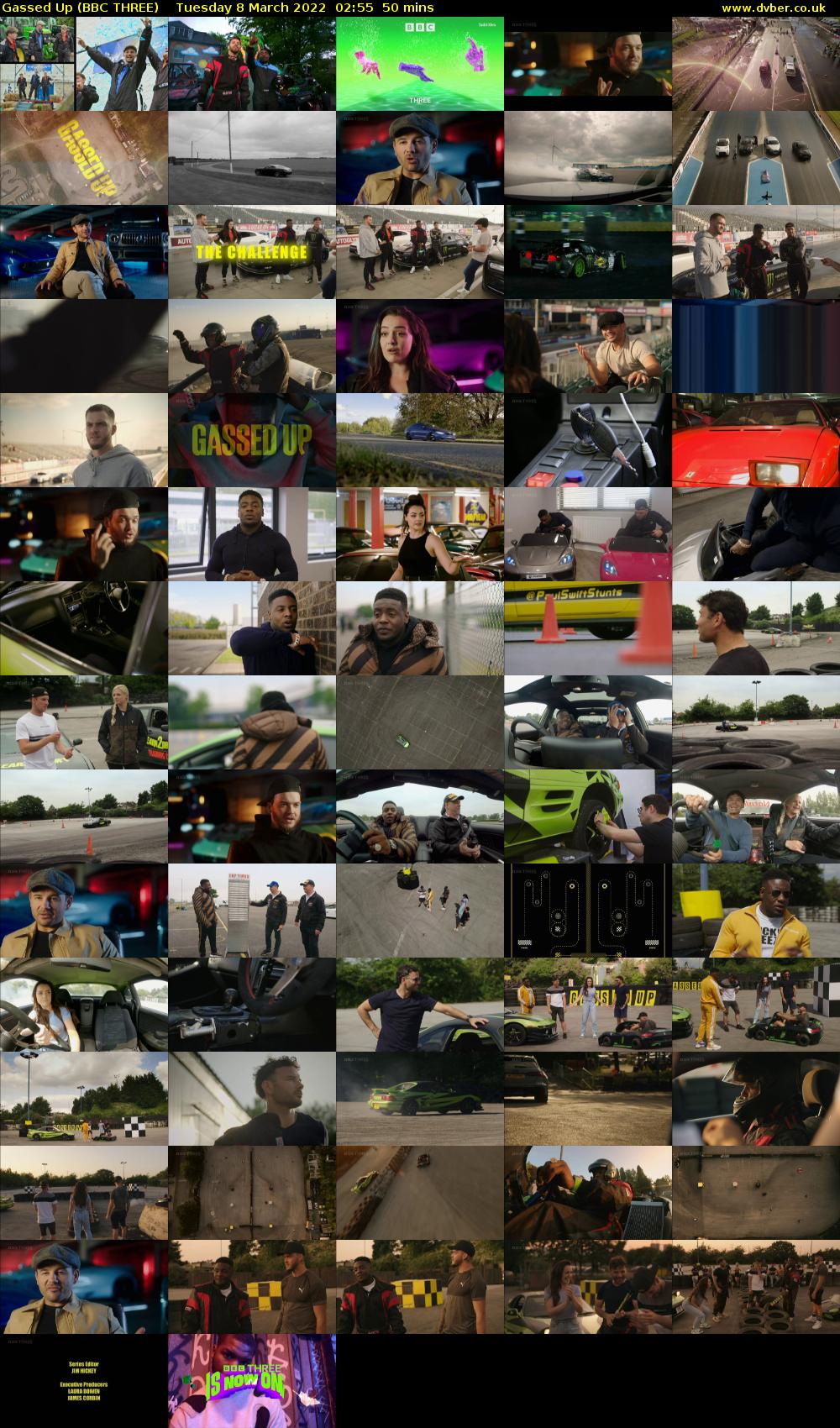 Gassed Up (BBC THREE) Tuesday 8 March 2022 02:55 - 03:45