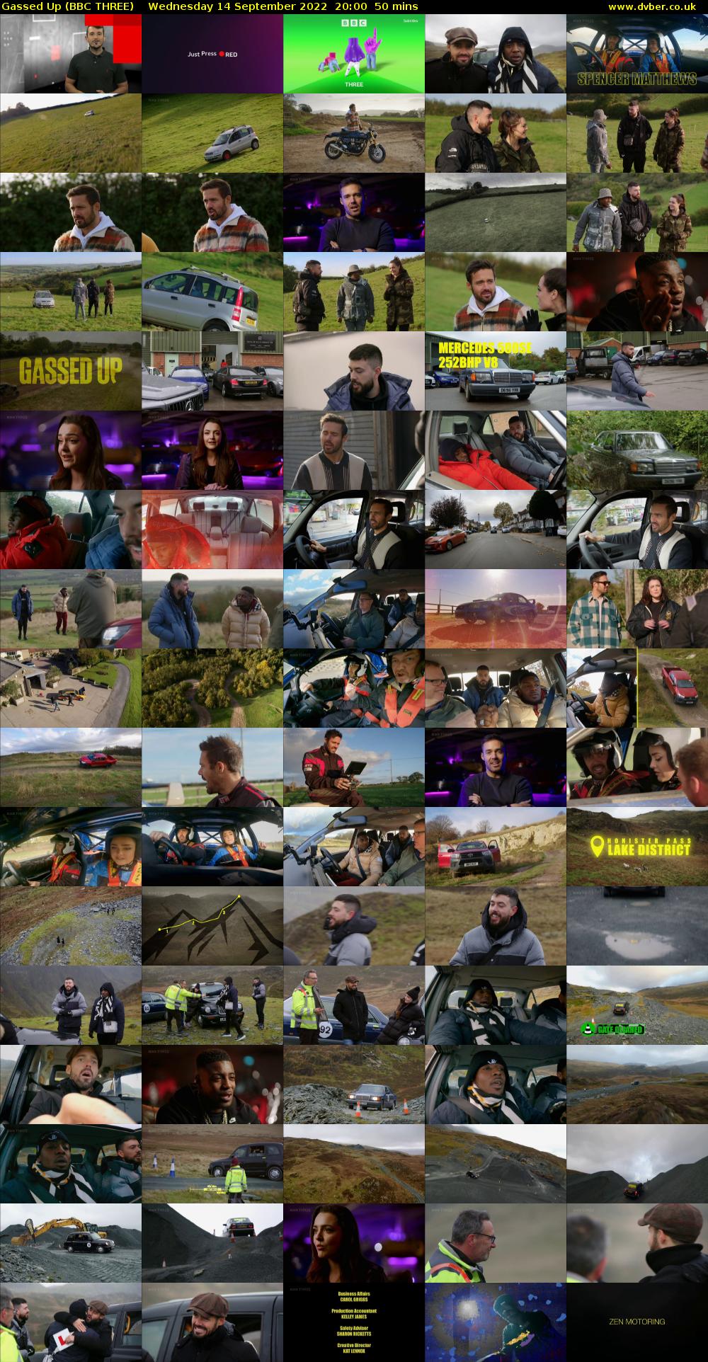 Gassed Up (BBC THREE) Wednesday 14 September 2022 20:00 - 20:50