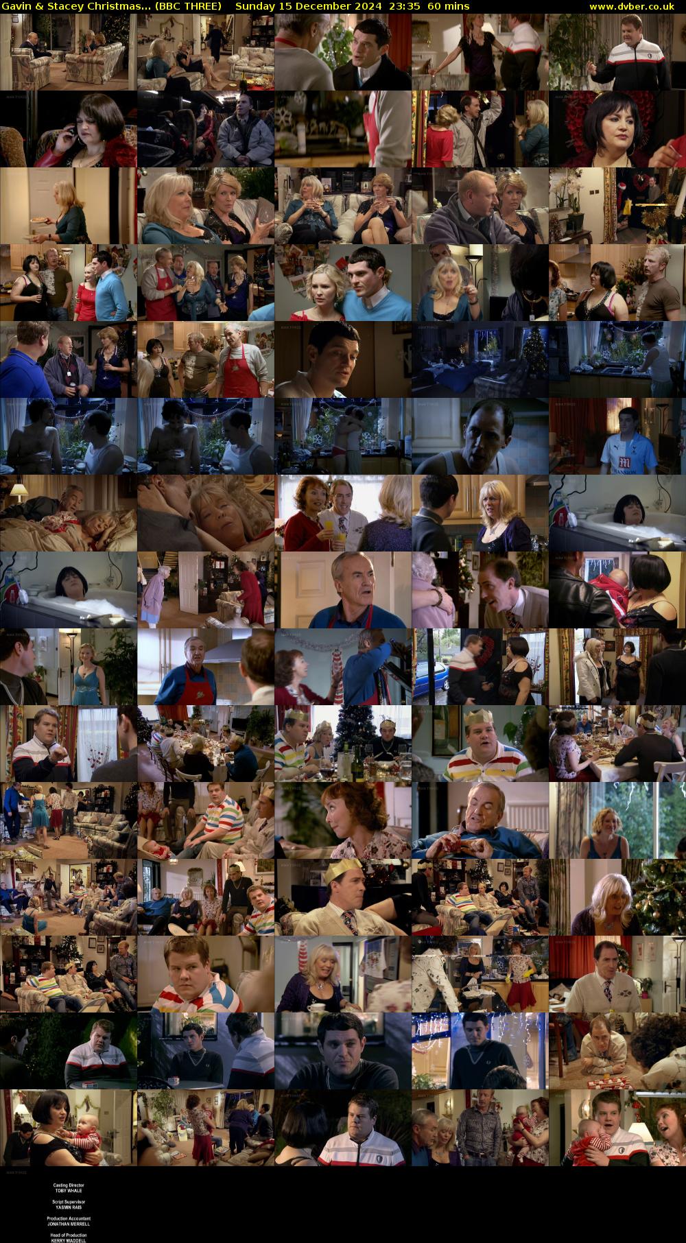 Gavin & Stacey Christmas... (BBC THREE) Sunday 15 December 2024 23:35 - 00:35