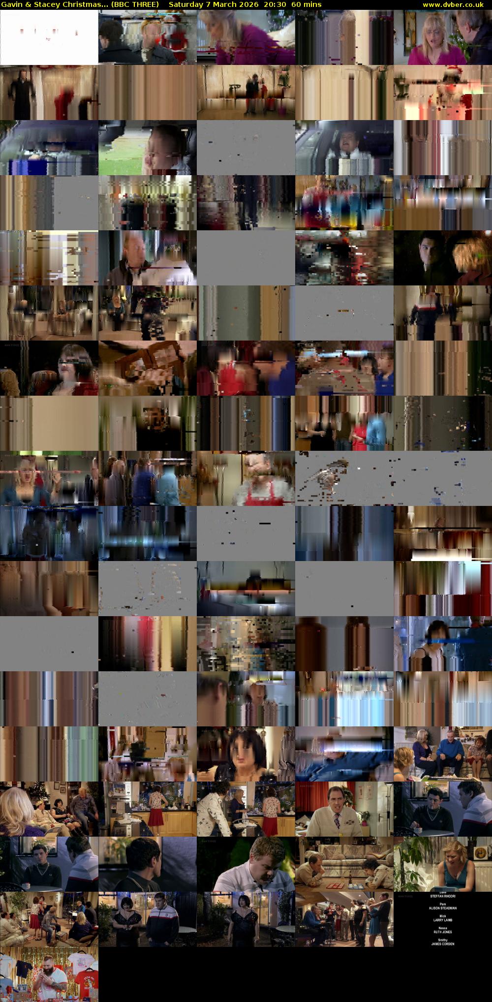 Gavin & Stacey Christmas... (BBC THREE) Saturday 7 March 2026 20:30 - 21:30