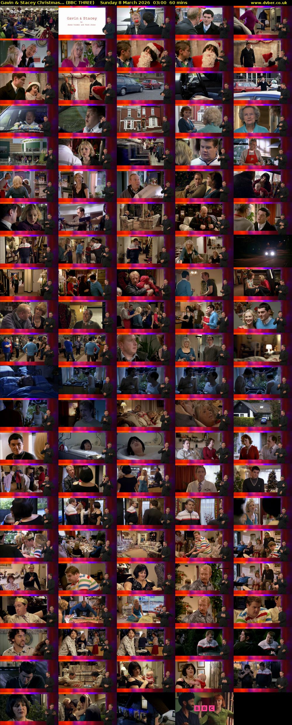 Gavin & Stacey Christmas... (BBC THREE) Sunday 8 March 2026 03:00 - 04:00