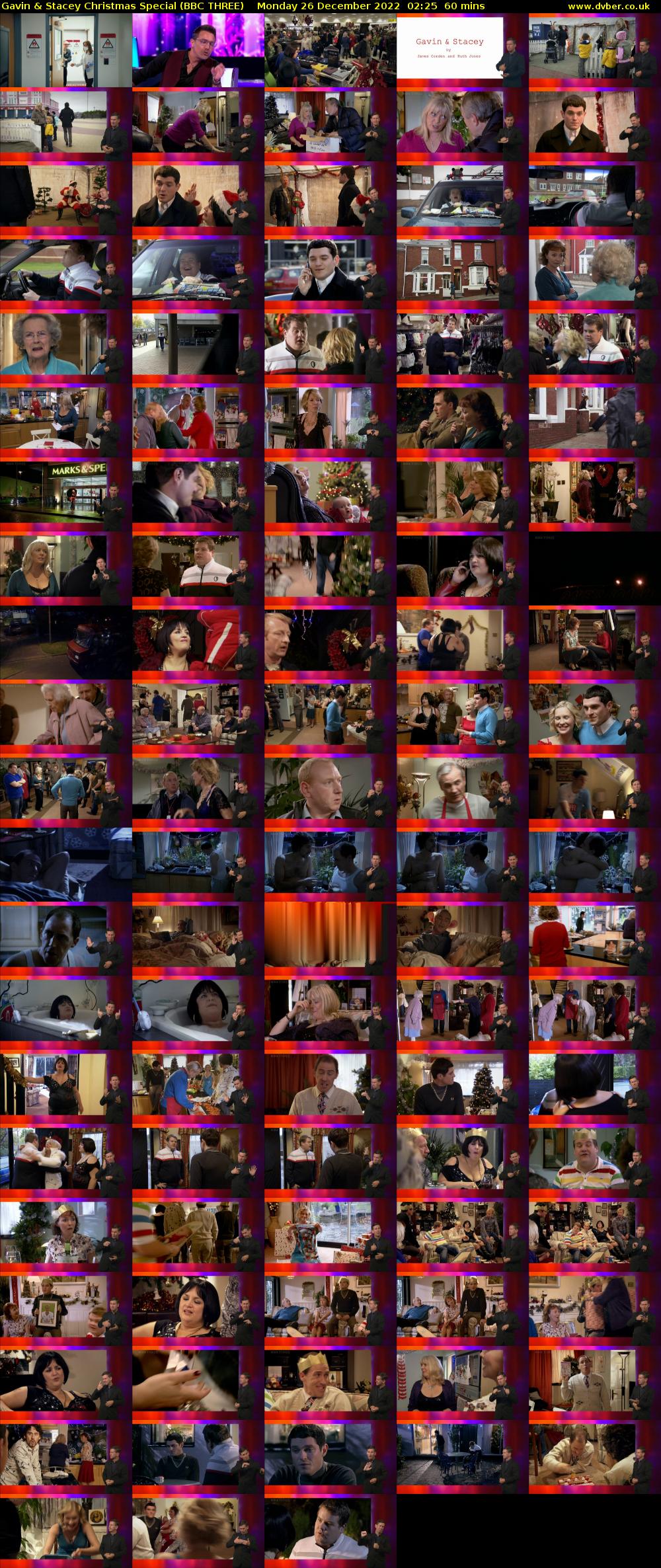Gavin & Stacey Christmas Special (BBC THREE) Monday 26 December 2022 02:25 - 03:25
