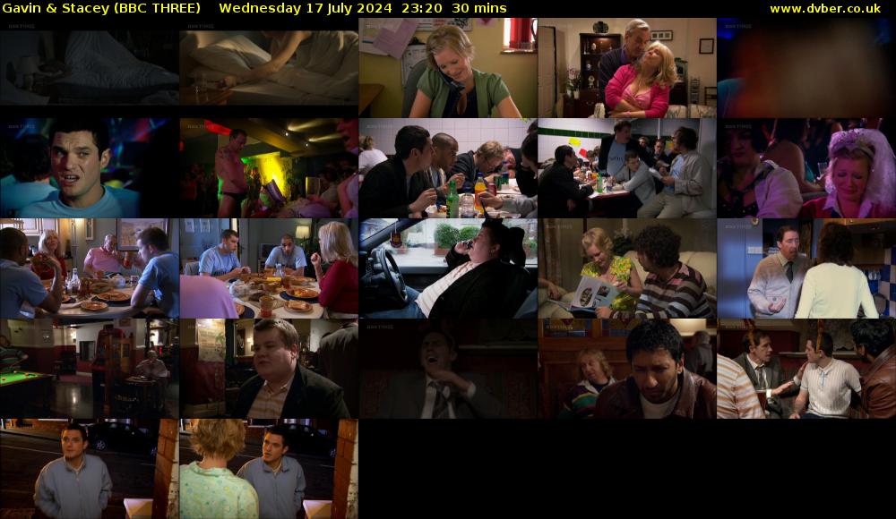 Gavin & Stacey (BBC THREE) Wednesday 17 July 2024 23:20 - 23:50