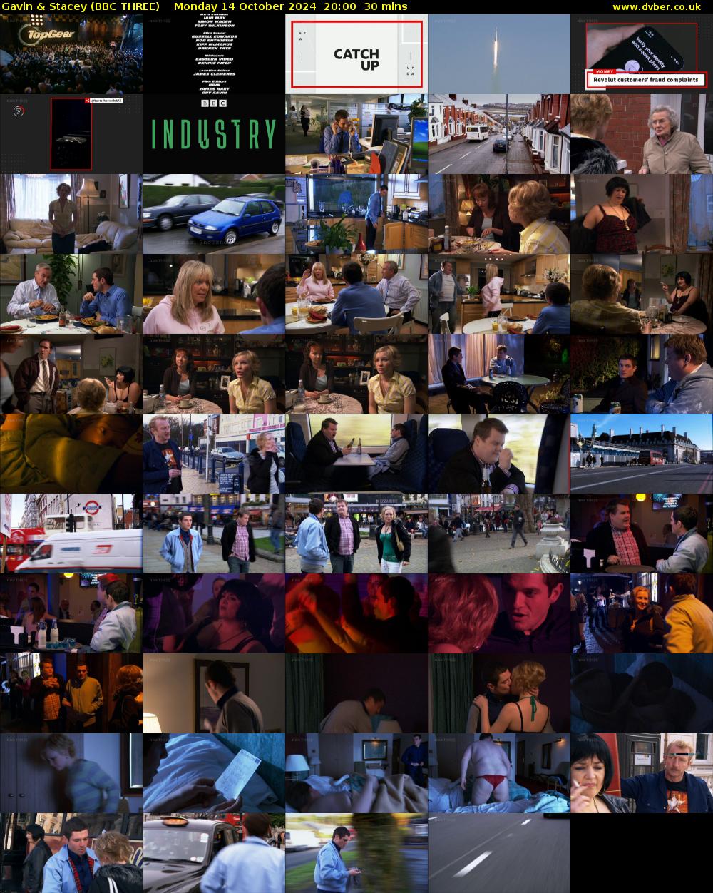 Gavin & Stacey (BBC THREE) Monday 14 October 2024 20:00 - 20:30
