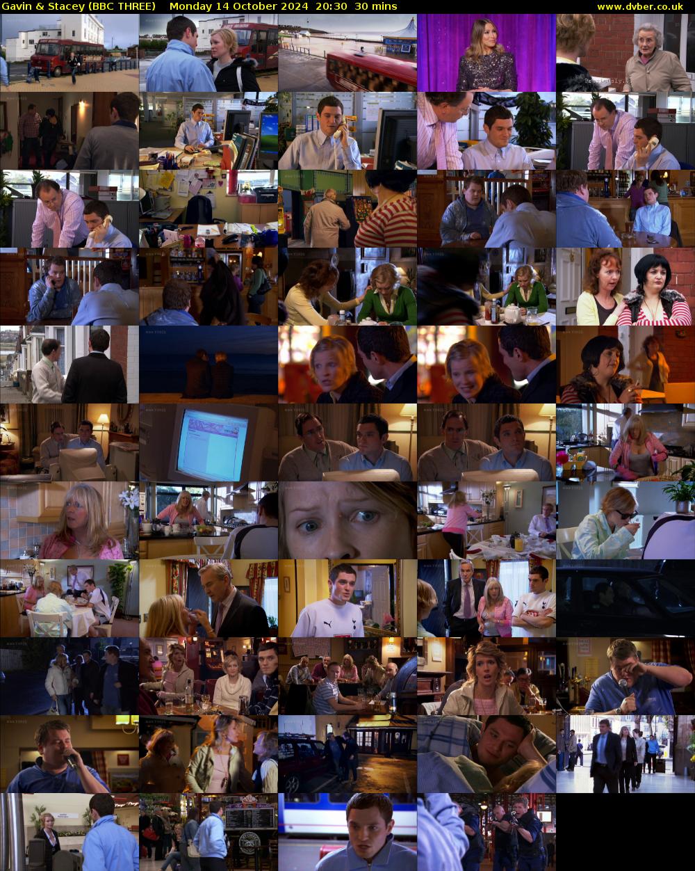 Gavin & Stacey (BBC THREE) Monday 14 October 2024 20:30 - 21:00