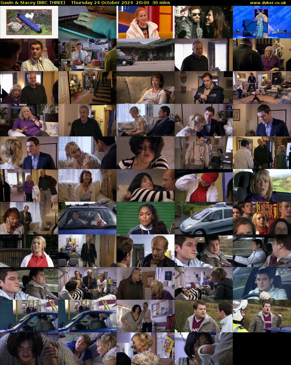 Gavin & Stacey (BBC THREE) Thursday 24 October 2024 20:00 - 20:30