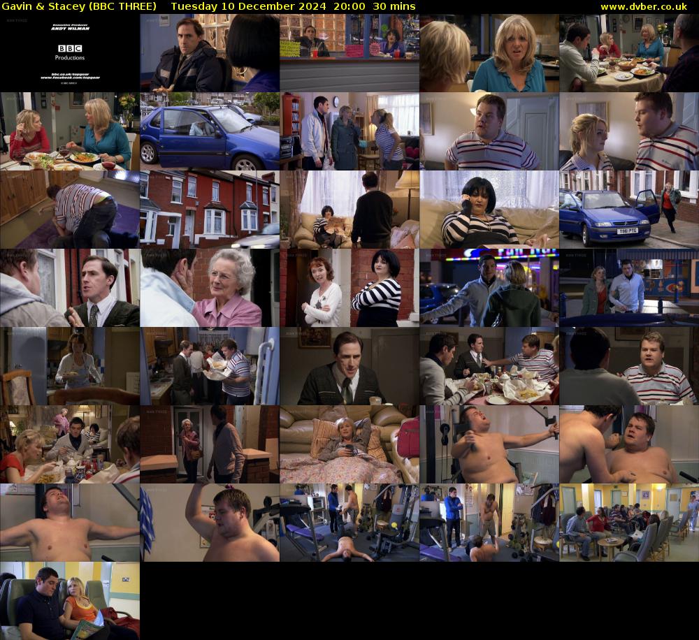Gavin & Stacey (BBC THREE) Tuesday 10 December 2024 20:00 - 20:30