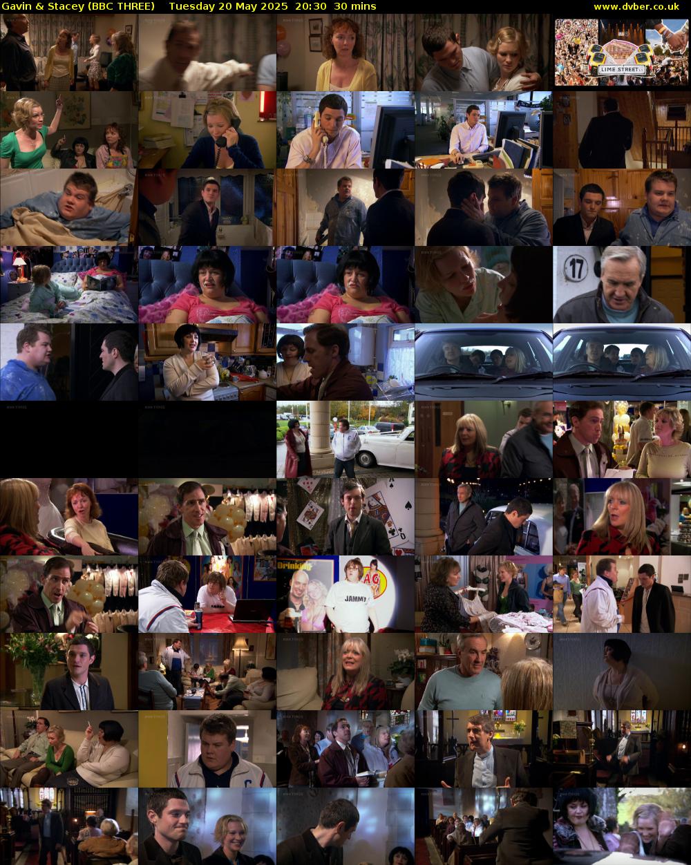 Gavin & Stacey (BBC THREE) Tuesday 20 May 2025 20:30 - 21:00