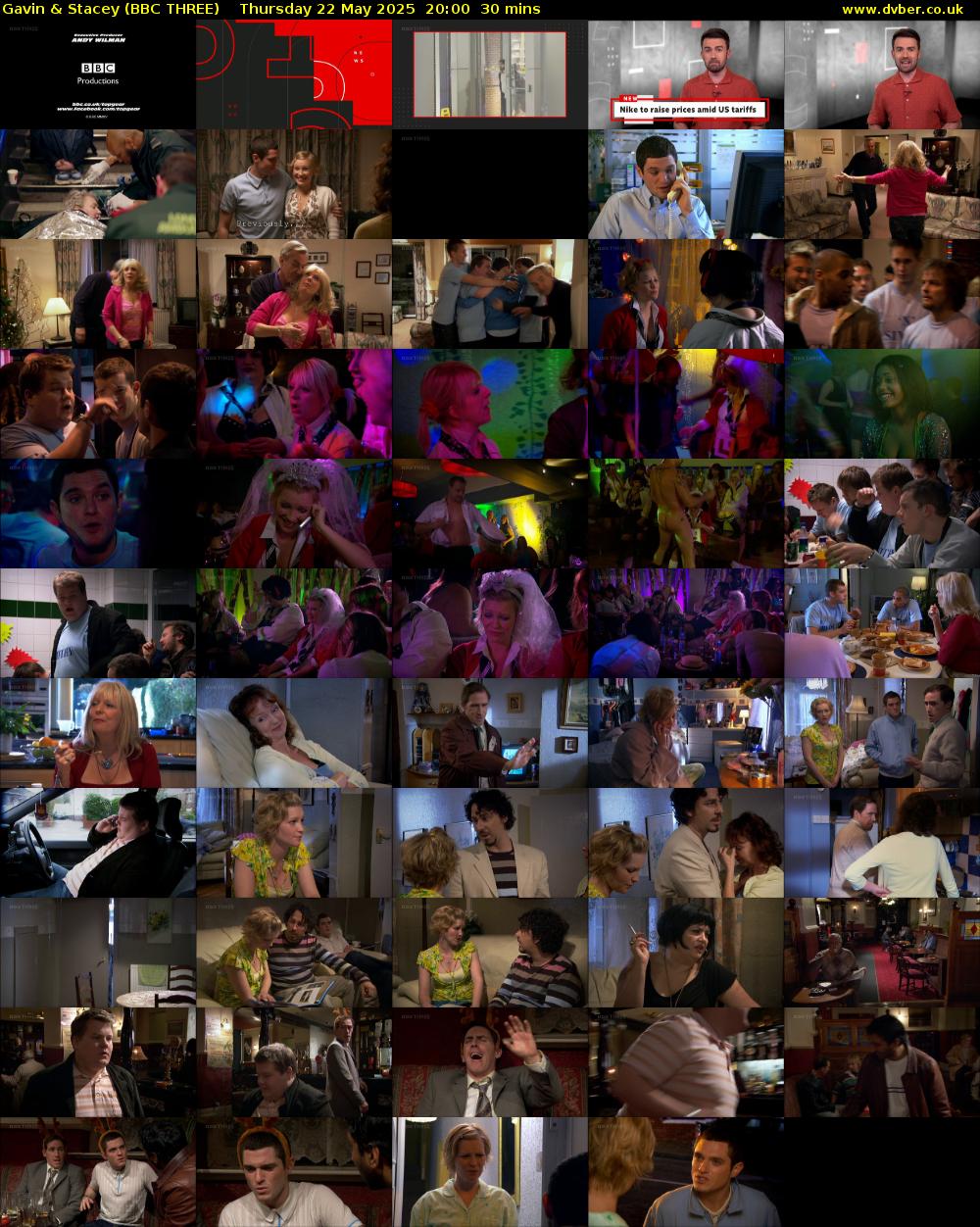 Gavin & Stacey (BBC THREE) Thursday 22 May 2025 20:00 - 20:30