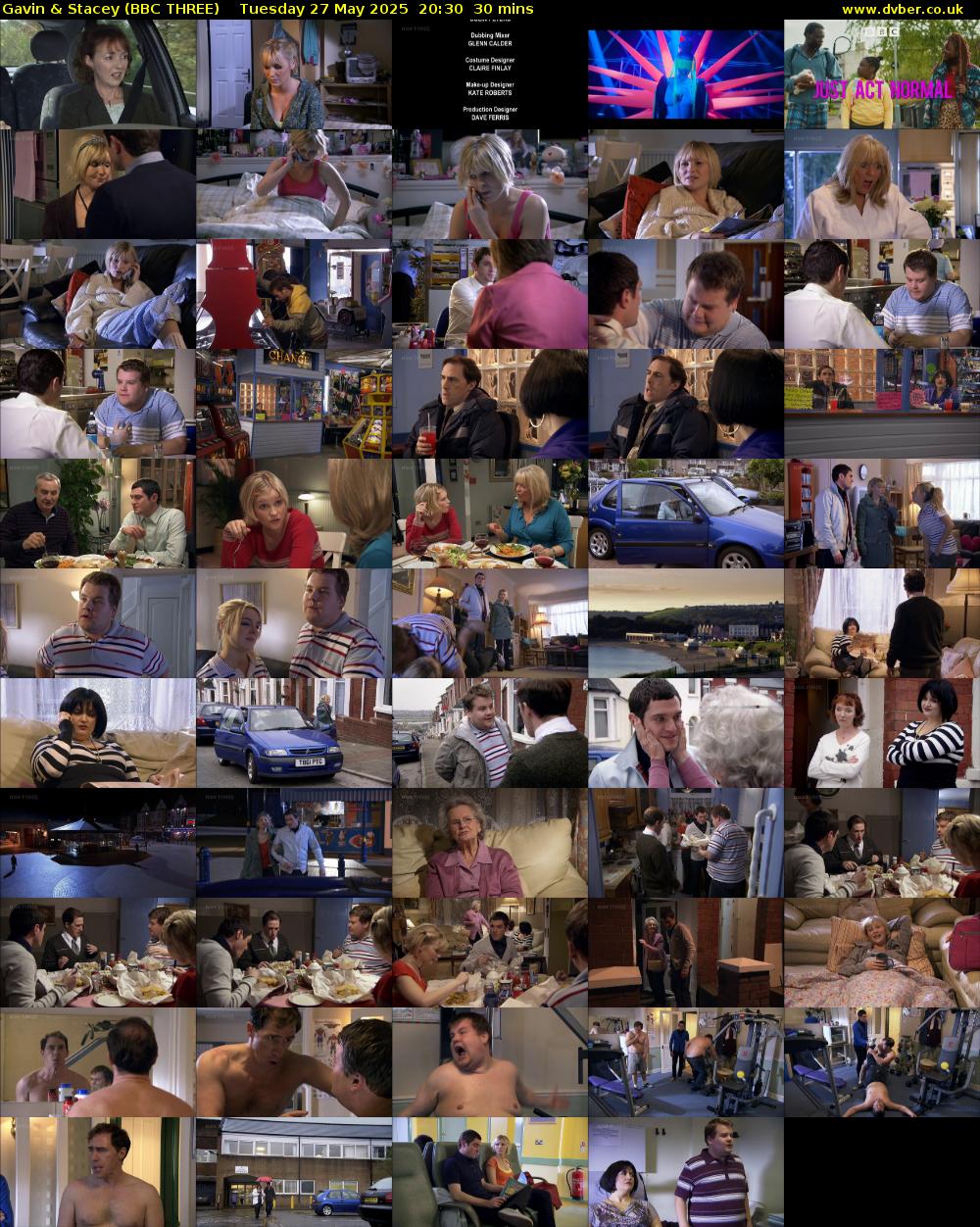 Gavin & Stacey (BBC THREE) Tuesday 27 May 2025 20:30 - 21:00
