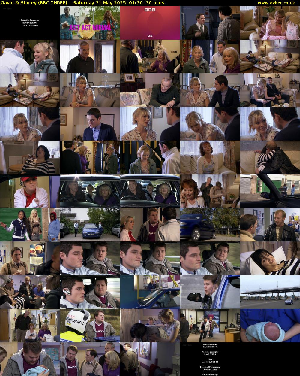 Gavin & Stacey (BBC THREE) Saturday 31 May 2025 01:30 - 02:00