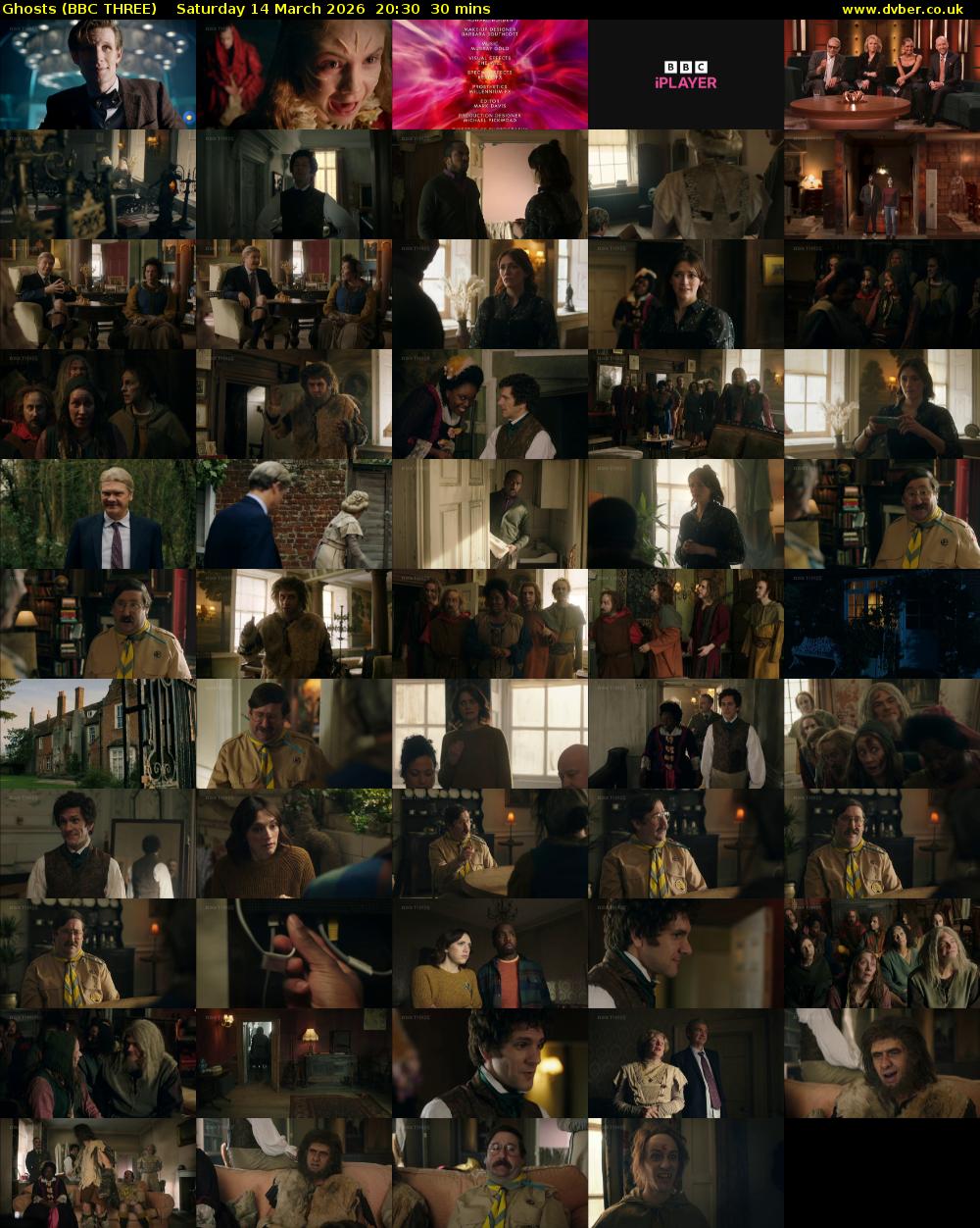 Ghosts (BBC THREE) Saturday 14 March 2026 20:30 - 21:00