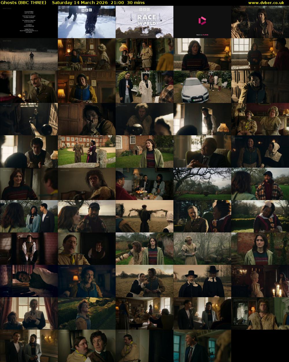 Ghosts (BBC THREE) Saturday 14 March 2026 21:00 - 21:30