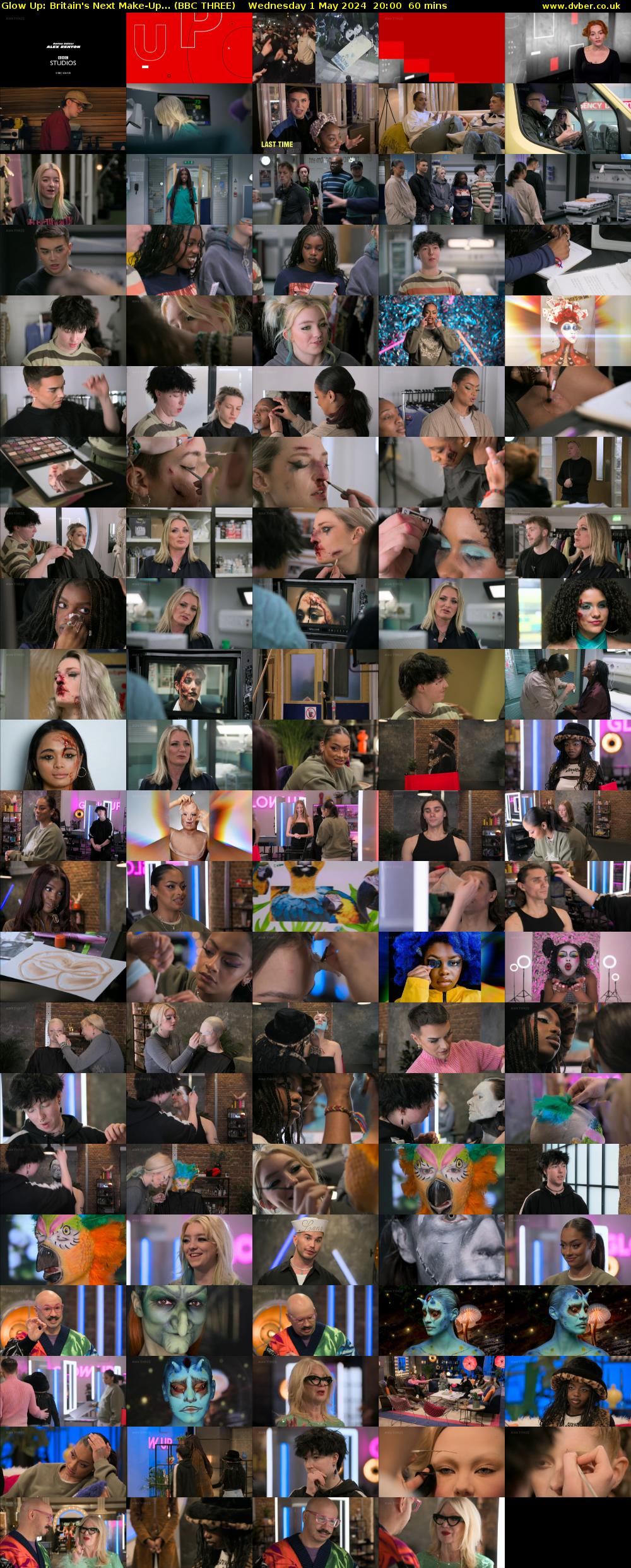 Glow Up: Britain's Next Make-Up... (BBC THREE) Wednesday 1 May 2024 20:00 - 21:00